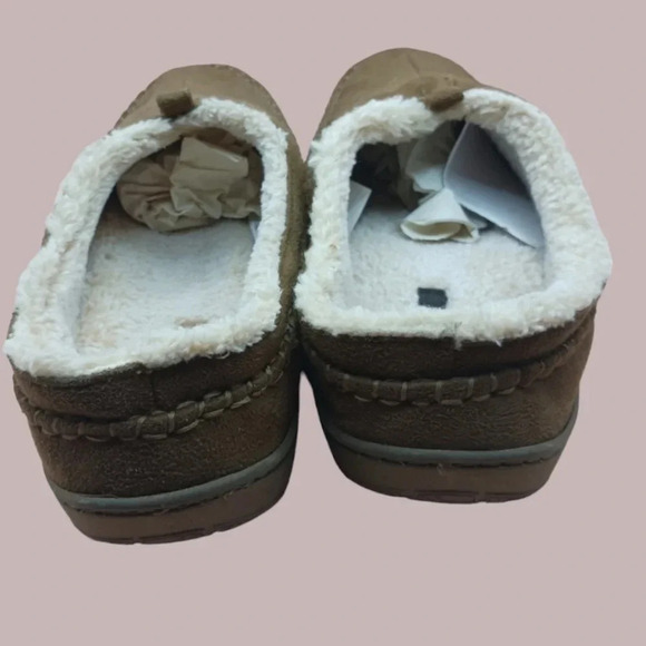 Dockers mens slippers with memory foam size XL beige - Picture 9 of 12
